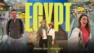 EGYPT | Traveling 25 Hours to Cairo + Our Itinerary | Adventures by Disney