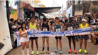 CARRERA ÉLITE VARONIL 10km SANTA ROSA XOCHIAC #deporte #atletismo