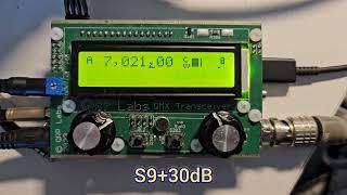 QMX firmware 1_00_017 AGC and S-meter demo