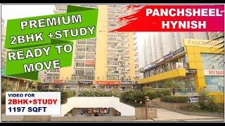 Noida Extension- Panchsheel Hynish, Panchsheel Greens ️9560955050 - 2 bhk flat in noida extension