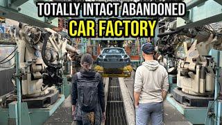 Exploring a Complete Intact Abandoned Car Factory | URBEX