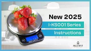 INEVIFIT Digital Kitchen Scale I-KS001 Instructions