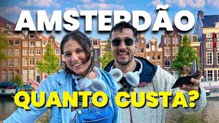 AMSTERDAM | QUANTO CUSTA passar 1 dia na CAPITAL da HOLANDA ? O que fazer ? VLOG com PREÇOS