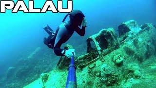 Seaplane Wreck | Freediving Palau | Jake Seaplane | GoPro