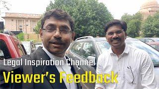 Legal Inspiration: Honest Feedback from a Viewer | Mr. Shrikant Wankhede’s Experience