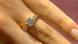 PR1065 Channel Set Diamond Engagement Rings Dublin