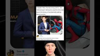 In Spider-Man: Homecoming (2017), Tom Holland wasn’t allowed to read the full script due to