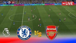 LIVE : CHELSEA vs ARSENAL - Premier League 2024 | EPL Match Live Stream | PES Game Simulation