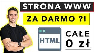 Jak Zrobić Stronę HTML | Darmowy Hosting | Brak Reklam | Własna Domena