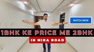 1BHK Ke Price Me 2BHK Ka Flat Sale In Mira Road/ At Thunga Hospital Mira Bhayandar Road/ mumbai | 4K