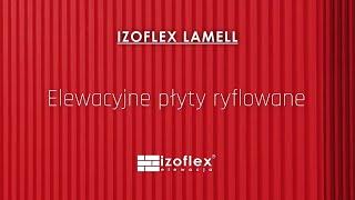 IZOFLEX - Elewacyjne płyty ryflowane