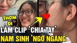 Nam sinh làm clip 'CHIA TAY CUỐI NĂM' và cái kết 'GÂY THƯƠNG NHỚ'| Tin 5s