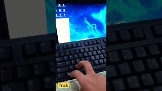 Trick you should know ️restart pc #shorts #restart #typing #windows #asmr