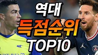 누구도 예측하기 힘든 "축구 역대 득점순위 TOP10"(2023년 ver.)