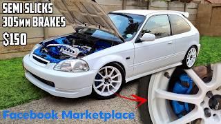 Easy Big Brake Upgrade - Repaint Wheels & Calipers | Turbo EK Civic