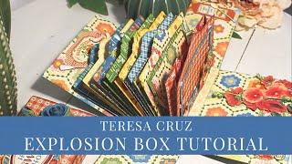 Explosion Box Tutorial by Teresa Cruz for Graphic 45