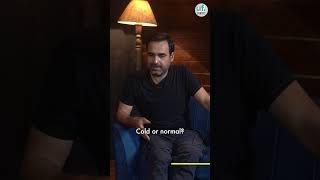 How Pankaj Tripathi Drinks His Beer | Unfiltered By Samdish #shorts