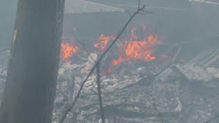 Parker County, TX fire destroys two mobile homes before being contained