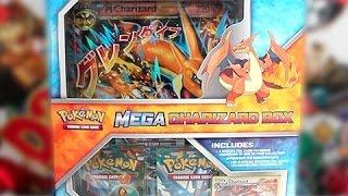 Opening A Pokemon Mega Charizard Y Box!