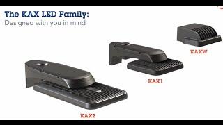 The KAX LED Family from Lithonia Lighting