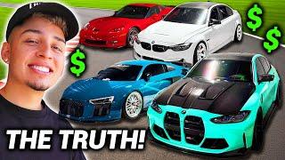 How Much It REALLY Costs to Afford All My Cars...