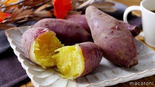 [Roasted sweet potato made with a rice cooker] No oven required! Sticky sweet baked potato recipe 