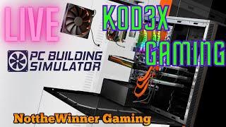 PC Building Simulator: Kod3x and NottheWinner build and clean computers!