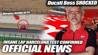 INSANE LAP Marquez GP25 Barcelona TEST CONFIRMED, Rossi Stoner Race Again, Pedrosa New Sign KTM