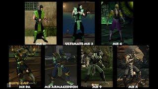 Mortal Kombat REPTILE Graphic Evolution 1992-2015 | ARCADE PSX PS2 XBOX PC | PC ULTRA