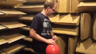 Popping a Balloon in an Anechoic Chamber