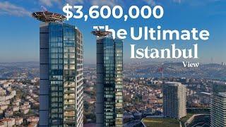 Touring a $3.6 Million Bosphorus View Luxury Property in Istanbul I Çiftçi Towers İstanbul