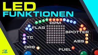 SIMRACING LED FUNKTIONEN SELBST EINRICHTEN mit SIMHUB