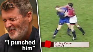 Roy Keane REACTS To Every Red Card! (With Video)