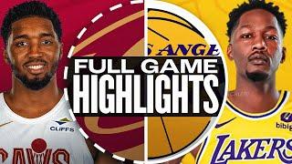 LAKERS vs CAVALIERS FULL GAME HIGHLIGHTS DECEMBER 31, 2024 NBA FULL GAME HIGHLIGHTS TODAY 2K25