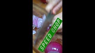 HOW TO CHOP AN ONION, faster, safer. #shorts