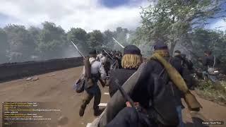 War of rights bayonet charge