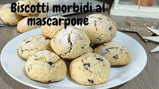 Biscotti morbidi al mascarpone | Divertirsi in cucina