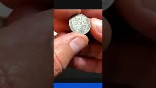 1943 Steel Cent Found Coin Roll Hunting