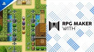 RPG Maker With - Release Date Announcement Trailer | PS5 & PS4 Games