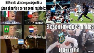 Memes Argentina Vs Francia 3-3 | Memes Argentina Robo, Regalan Un Penal | Messi Campeó del Mundo