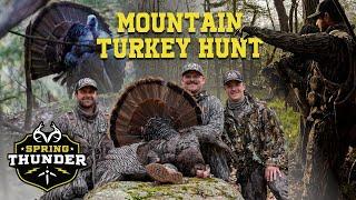 PUBLIC LAND GOBBLER at 10 Yards | Turkey Hunting the Hills | Spring Thunder