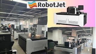 RobotJet Single Pass Digital Printer Factory