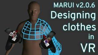 【Modeling inVR】Designing clothes in VR (Quad Draw tool)