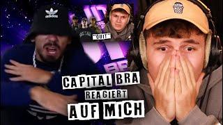 CAPITAL BRA reagiert auf meine REAKTION und nimmt mich HOPS!!! | PtrckTV