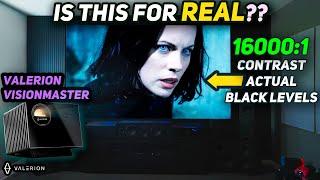 INSANE BLACK LEVELS!! // Valerion VisionMaster Pro2 - 4K Tri Laser Home Theater Projector