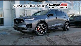 2024 Acura MDX Type S Ultra | WALKTHROUGH | West Side Acura in Edmonton Alberta