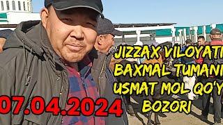 Jizzax viloyati Baxmal tumani Usmat mol qoʻy bozori