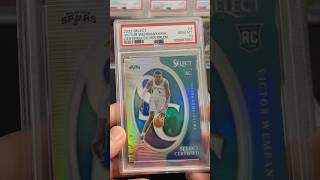 2023-24 Panini SelectVICTOR WEMBANYAMA Certified Silver Prizm GEM MT 10 Psa REVEAL