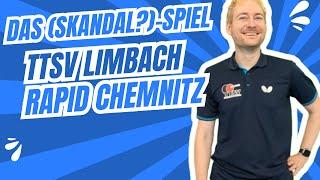 Skandale, Zählgeräte und guter Kaffee - Der Spielbericht LIMBACH vs RAPID Tischtennis 2.BL Chemnitz