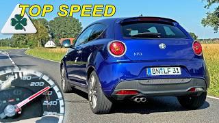 Alfa Romeo MiTo QV 170HP // 0-100 100-200 TOP SPEED & SOUND